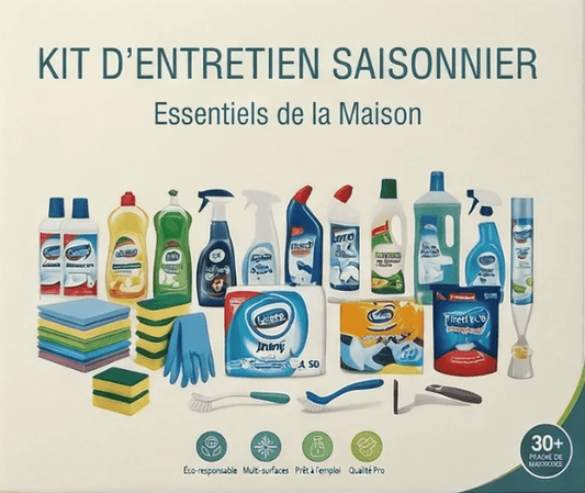 Kit Complet de Nettoyage Saisonnier – 30 Produits