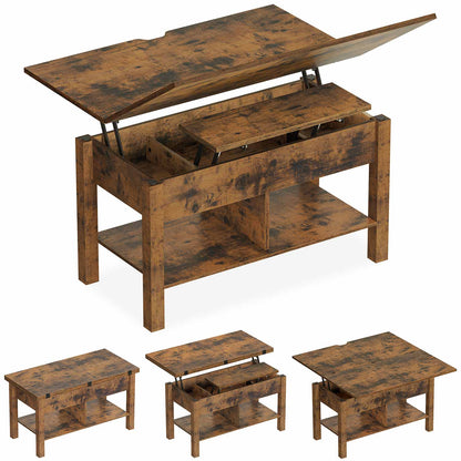 Table basse 3 en 1 Relevable et Transformable