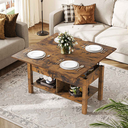 Table basse 3 en 1 Relevable et Transformable